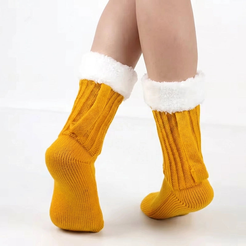 LoraCart Beer Mug Socks on cozy feet